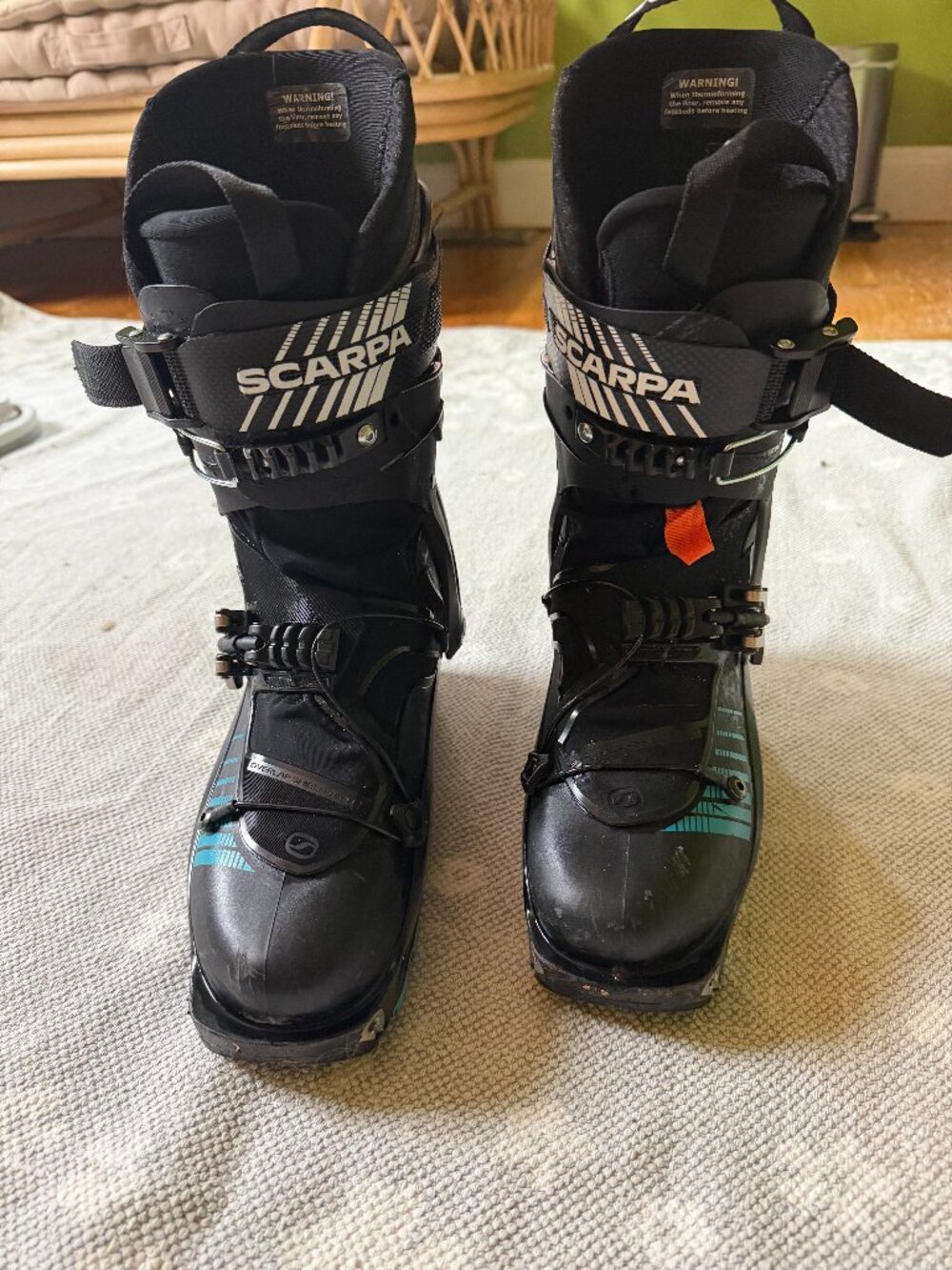 Scarpa F1 XT Alpine Touring Boot Size 25.5